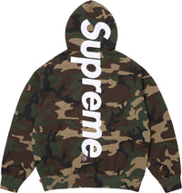 Supreme B.B. Simon Zip Up Hooded Sweatshirt Woodland Camo