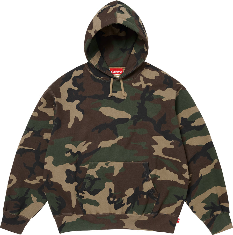 Supreme B.B. Simon Zip Up Hooded Sweatshirt Woodland Camo