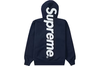 Supreme Satin Appliqué Hooded Sweatshirt