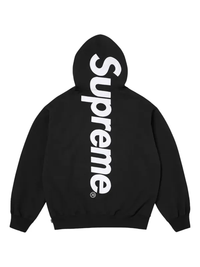 Supreme Satin Appliqué Hooded Sweatshirt
